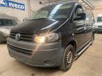 Vw Transporter 2.0TDi airco navi, Stof, 4 cilinders, Volkswagen, Zwart