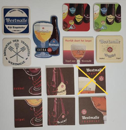 viltjes trappist orval chimey la trappe rochefort westmalle, Verzamelen, Biermerken, Zo goed als nieuw, Viltje(s), La Trappe, Ophalen of Verzenden