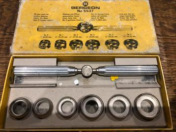 Bergeon 5537 7-delige toolset voor Rolex, enz. beschikbaar voor biedingen