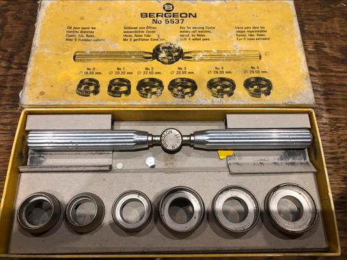 Bergeon 5537 7-delige toolset voor Rolex, enz., Handtassen en Accessoires, Horloges | Heren, Zo goed als nieuw, Polshorloge, Rolex