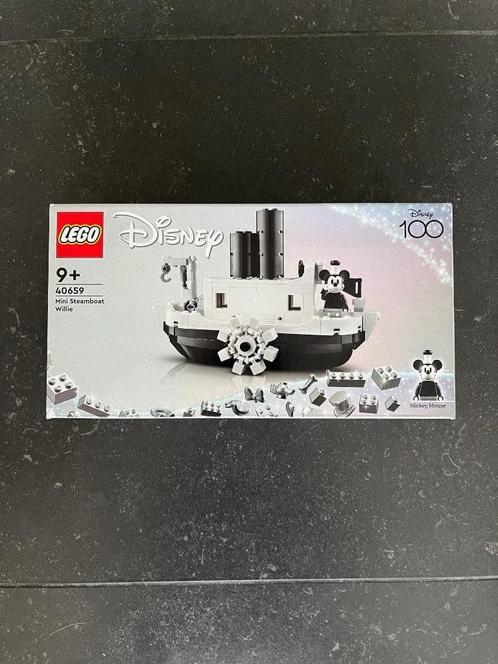 LEGO Mini Steamboat Willie 40659, Kinderen en Baby's, Speelgoed | Duplo en Lego, Nieuw, Lego, Complete set, Ophalen of Verzenden