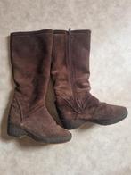 Hoge laarzen van 36 1/2 nubuck, Hoge laarzen, Bruin, Ophalen of Verzenden, Gedragen