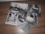 lot 5 anciennes photos cyclisme " het laatste nieuws ", Ophalen of Verzenden
