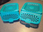 2 ajuin- lookbakjes TUPPERWARE ( nieuw), Huis en Inrichting, Ophalen, Nieuw, Groen, Bak of Kom