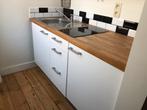 volledige (of delen ervan) kitchenette in goede staat, Huis en Inrichting, Keuken | Complete keukens, Ophalen, Wit, Enkelwandige keuken