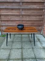 Vintage salontafel, Huis en Inrichting, Tafels | Salontafels, Ophalen, Zo goed als nieuw, Glas