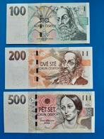 UNC biljetten Tsjechië, Timbres & Monnaies, Billets de banque | Europe | Billets non-euro, Enlèvement ou Envoi