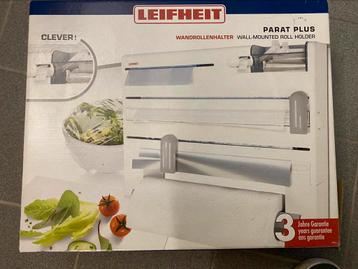 LEIFHEIT Keukenrolhouder Wit Parat Plus Wandmontage, Huis en Inrichting, Ophalen of Verzenden, Nieuw