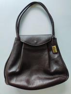 Lederen handtas, Ophalen of Verzenden, Gebruikt, Bruin, Handtas