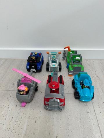 Set grote speelfiguren Paw Patrol beschikbaar voor biedingen