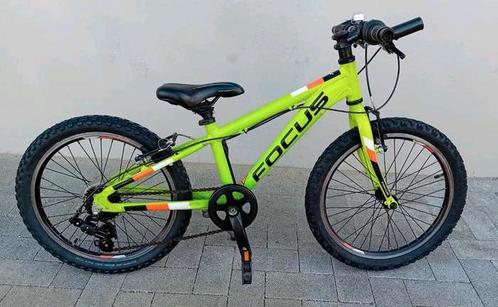 Mtb kinderfiets alu Focus 7speed Shimano 20inch NWP 340€ 🚴‍, Fietsen en Brommers, Fietsen | Crossfietsen en BMX, Gebruikt, 20 tot 24 inch