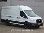 Ford Transit 130pk L4H3 Navi Airco Cruise Camera Parkeersens, Auto's, Stof, Euro 6, 4 cilinders, Wit