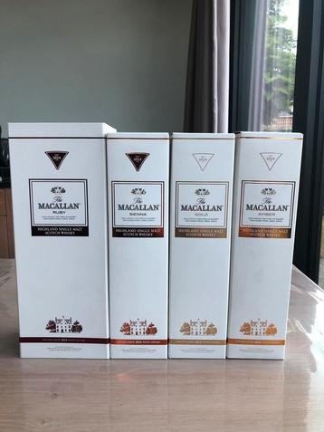 Macallan Ruby-Sienna-Gold-Amber, Enlèvement ou Envoi, Neuf