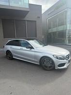 Mercedes c180 AMG line/2018/139.000km/85kw/1.6diesel/euro6b, Auto's, 4 deurs, Euro 6, Start-stop-systeem, Leder en Stof