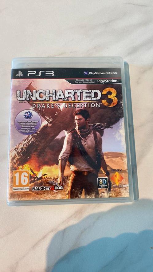Uncharted 3: Drake's Deception, Consoles de jeu & Jeux vidéo, Jeux | Sony PlayStation 3, Comme neuf, Autres genres, À partir de 16 ans