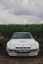 Porsche 924, Achterwielaandrijving, Zwart, Wit, Particulier