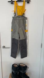 Skibroek met bretellen maat 122 en sneeuwboots Rucanor 35/37, Ophalen of Verzenden, Zo goed als nieuw