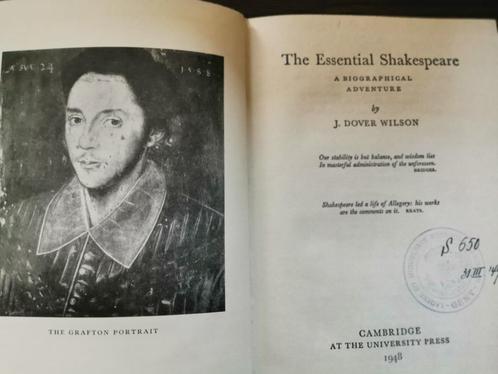 The essential Shakespeare 1948 J. Dover Wilson, Boeken, Literatuur, Zo goed als nieuw, België, Ophalen of Verzenden