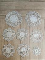 Kantkloswerkjes, Ophalen