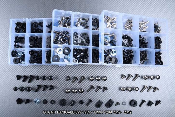 Kuip bouten set DUCATI PANIGALE 899 959 1199 1299 2012 2019, Motoren, Accessoires | Overige, Nieuw, Ophalen of Verzenden