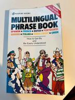 Multilingual phrase book - hulp bij reizen in andere talen, Enlèvement ou Envoi, Utilisé, Non-fiction