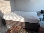 Boxspring 180x200cm, Huis en Inrichting, Ophalen, Gebruikt, Bruin, Tweepersoons
