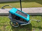 Fietskar Thule Croozer 1 kind met babyhangmat en terreinwiel, Vélos & Vélomoteurs, Accessoires vélo | Remorques, Comme neuf, Enlèvement ou Envoi
