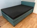 Boxspring (twijfelaar) 120x200, Ophalen, Zo goed als nieuw, Twijfelaar, 120 cm