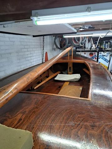 Zeilboot, Enlèvement, Utilisé, Bois