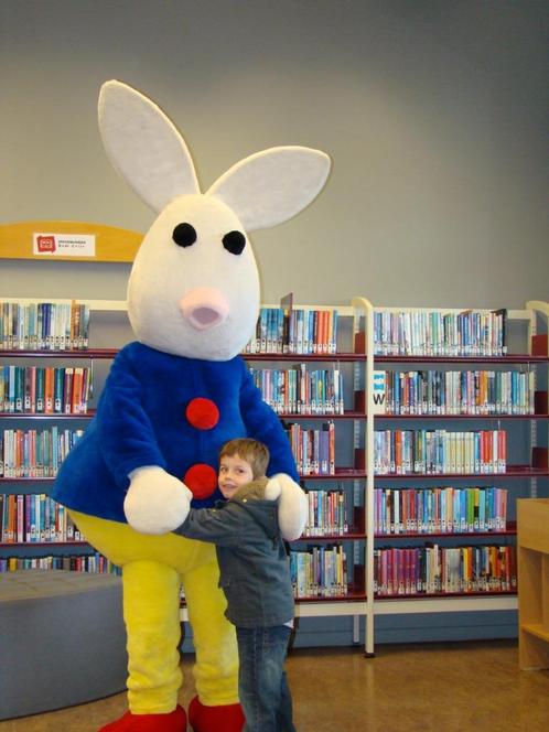 Hopla Mascotte kostuum professioneel, Hobby en Vrije tijd, Feestartikelen, Zo goed als nieuw, Kostuum, Ophalen