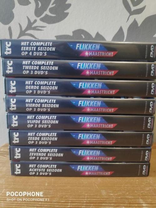 Flikken Maastricht 1 t/m 7 in Nieuwstaat., CD & DVD, DVD | TV & Séries télévisées, Comme neuf, Action et Aventure, Coffret, À partir de 12 ans