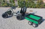 BERG Off-road Go-cart / skelter met aanhangwagen, Enlèvement, Comme neuf, Berg, Avec chariot ou remorque