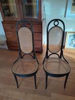 6 Thonetstoelen met stempel van authenticiteit, Huis en Inrichting, Ophalen, Bruin, Klassiek, Zo goed als nieuw