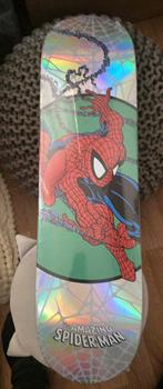Spiderman skateboard HUF, Sport en Fitness, Skateboarden, Ophalen, Zo goed als nieuw, Skateboard
