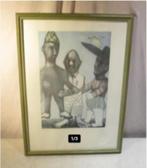Prachtige Speciale Litho 'Short People' - Gesigneerd, Antiek en Kunst, Kunst | Litho's en Zeefdrukken, Ophalen of Verzenden