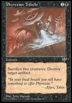 Phyrexian Tribute - MIR - MTG - bijna nm, Hobby & Loisirs créatifs, Jeux de cartes à collectionner | Magic the Gathering, Enlèvement