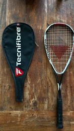 Tecnifibre squashracket, Ophalen, Gebruikt, Racket, Met hoes