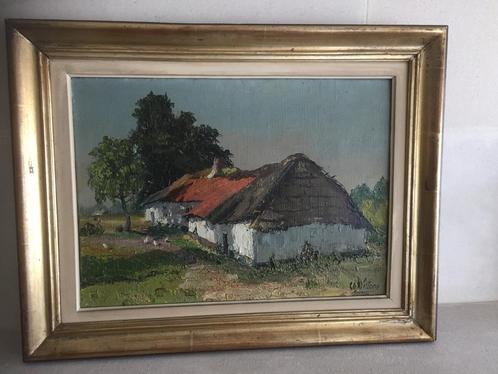 2 schilderijen van Charles Wellens, Antiek en Kunst, Kunst | Schilderijen | Klassiek, Ophalen