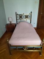 Bed, materiaal koper, 1-persoons gratis, Huis en Inrichting, Ophalen, 100 cm, Eenpersoons, Zo goed als nieuw