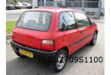 Suzuki Alto SH (6/94-4/02) achterbumper (Zwart) Origineel! 7 beschikbaar voor biedingen