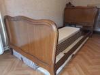 vintage bretoens bed, Ophalen, Gebruikt, 90 cm, Eenpersoons