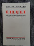 Romain Rolland, Liluli, avec illustrations de Frans Masereel, Utilisé, Envoi, Design graphique