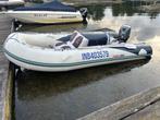 Honwave 3.95m met trailer, Watersport en Boten, Rubberboten, Aluminium, Gebruikt, Benzine, Minder dan 70 pk