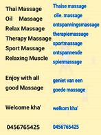 🥇🥇⭐Thai massage 🫰, Ontspanningsmassage