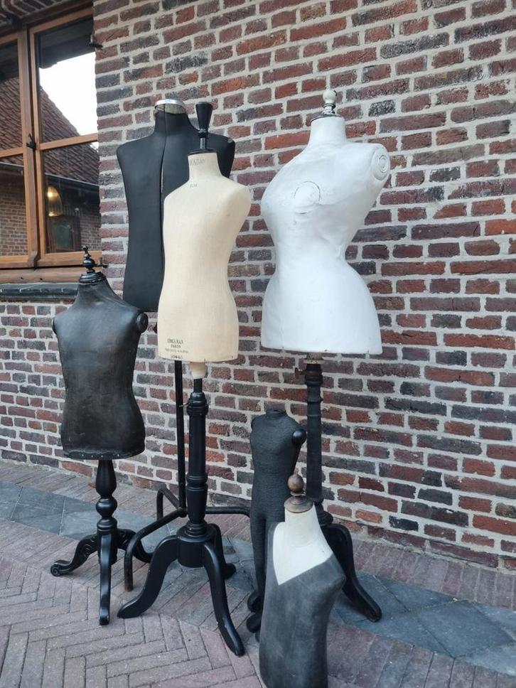 Prachtige antieke paspoppen/stockman, Hobby en Vrije tijd, Naaien en Fournituren, Zo goed als nieuw, Ophalen of Verzenden