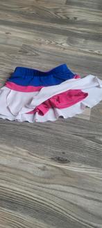 Jupe/short de gym blanche, rose et bleue., Sport en Fitness, Turnen, Nieuw, Roze, Turnpak(je), Kindermaat 122 t/m 140
