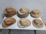 Rieten Cowboy hoeden en rieten hoeden met italiaanse kleuren, ANDERE, Chapeau, Enlèvement ou Envoi, 56 ou 57 cm (M, 7 ou 7⅛ pouces)