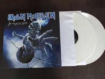 IRON MAIDEN - SEVENTH tour of a SEVENTH tour USA - 2 lp WIT  beschikbaar voor biedingen