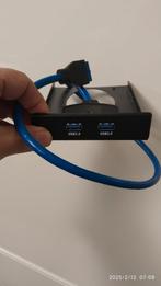 Connecteur USB 3.0 façade PC, Ophalen of Verzenden, Zo goed als nieuw