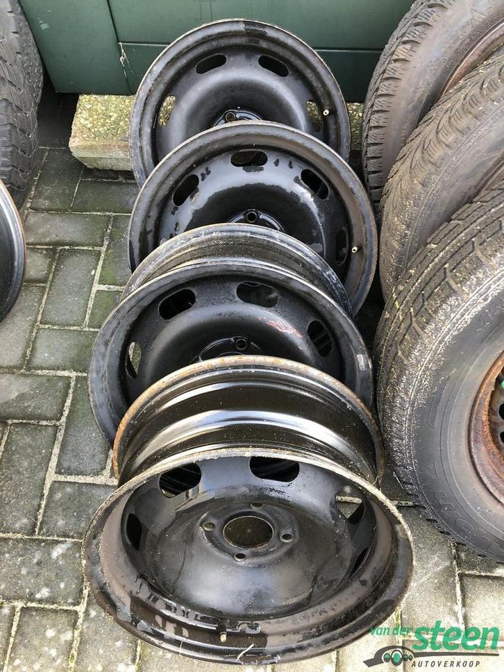 4 x Velgen Citroen Peugeot Opel 4 x 108 ET20 15 Inch 2150763, Auto-onderdelen, Banden en Velgen, Velg(en), 15 inch, Personenwagen